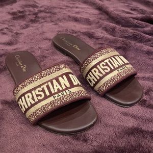 Authentic Christian Dior dway slide